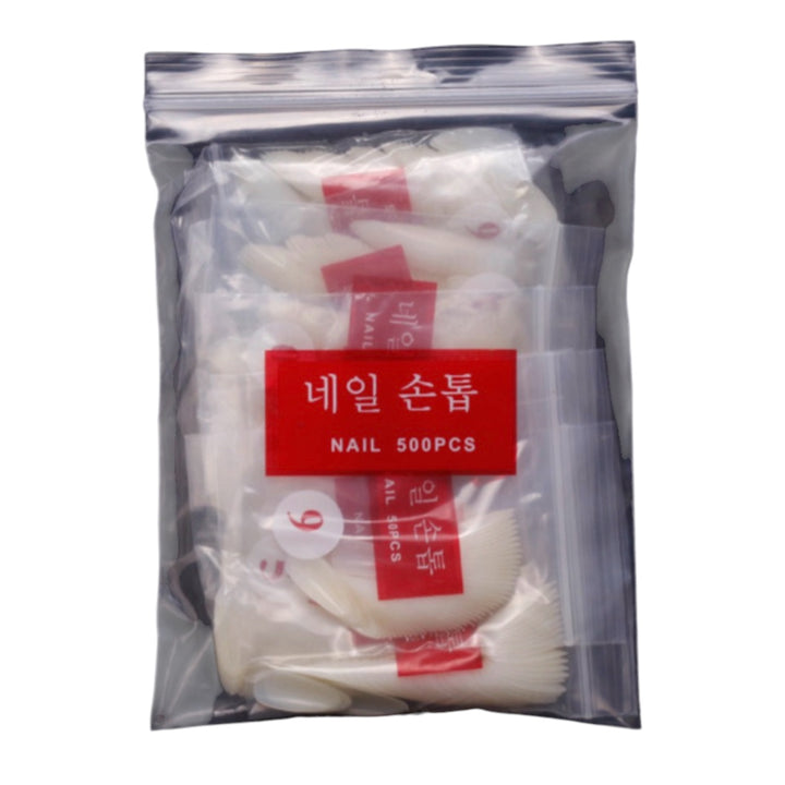 Plastic  Nail Tips | Korean (500pcs/pack)