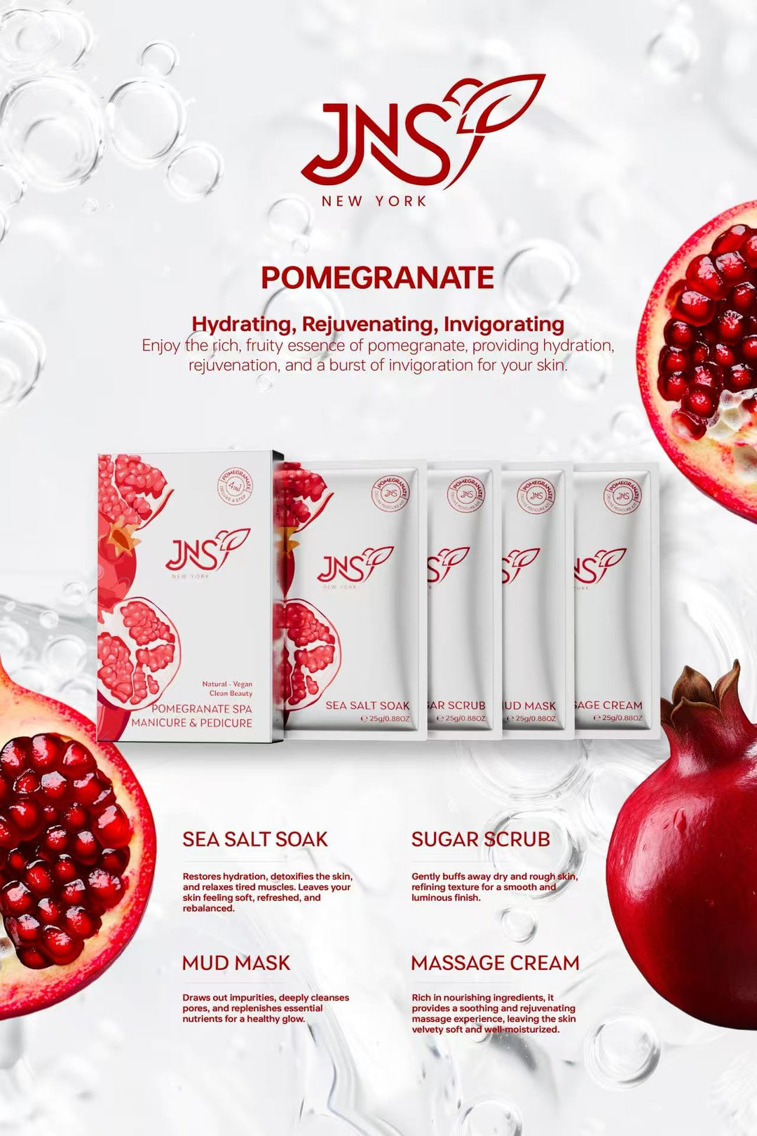 Bộ dụng cụ làm móng chân JNS 4 trong 1 (50 bộ/thùng)