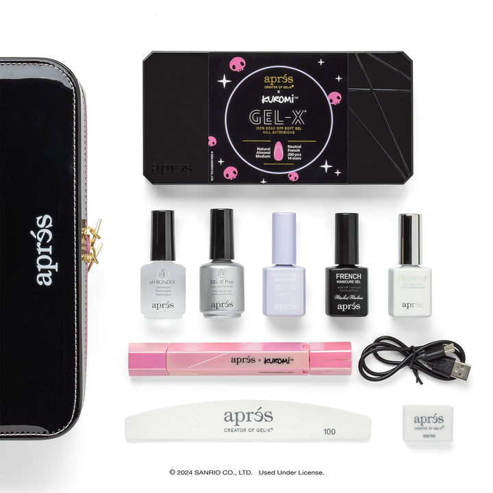 酷洛米™ x Aprés Gel-X® 美甲延长套组