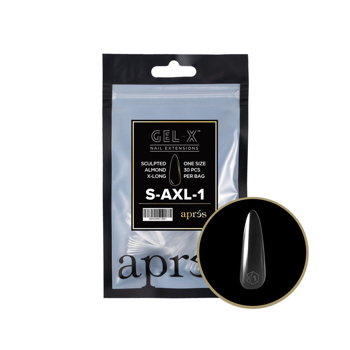 GEL-X® Sculpted Almond Extra Long Refill Bag (30pcs)