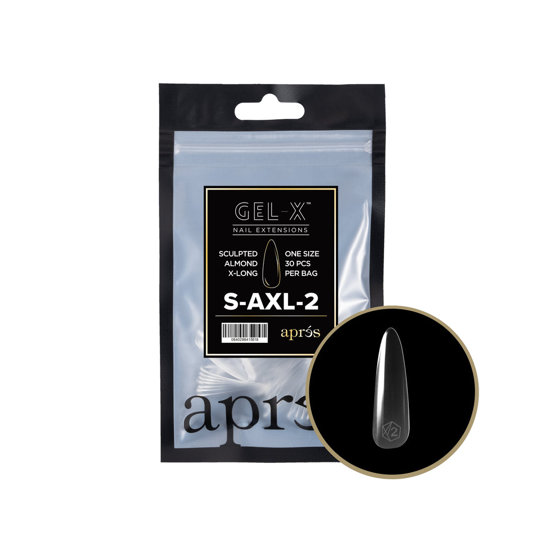 GEL-X® Sculpted Almond Extra Long Refill Bag (30pcs)