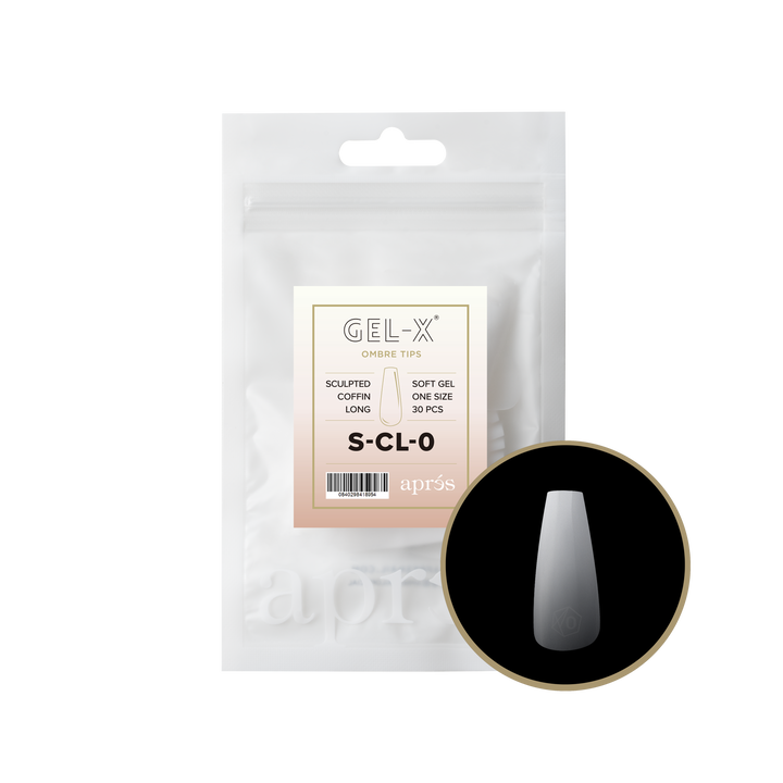 GEL-X® Sculpted Coffin Long Refill Bag (50pcs)