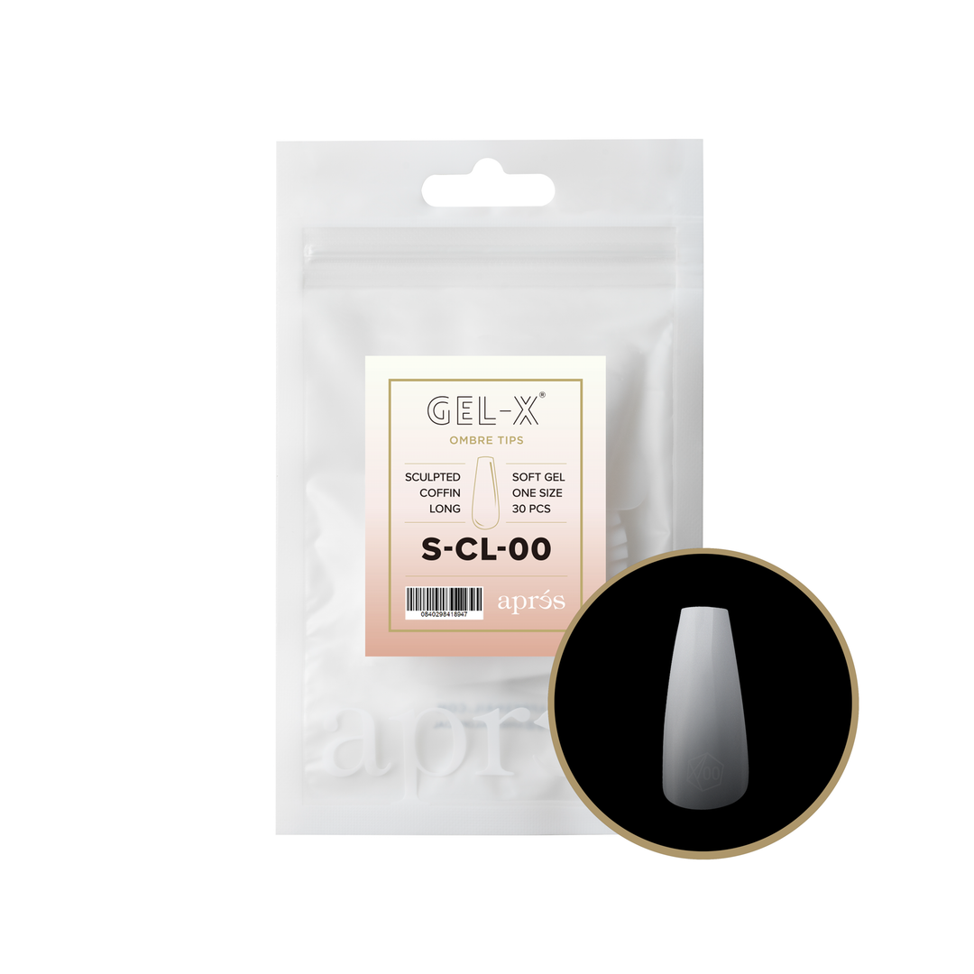 GEL-X® Sculpted Coffin Long Refill Bag (50pcs)