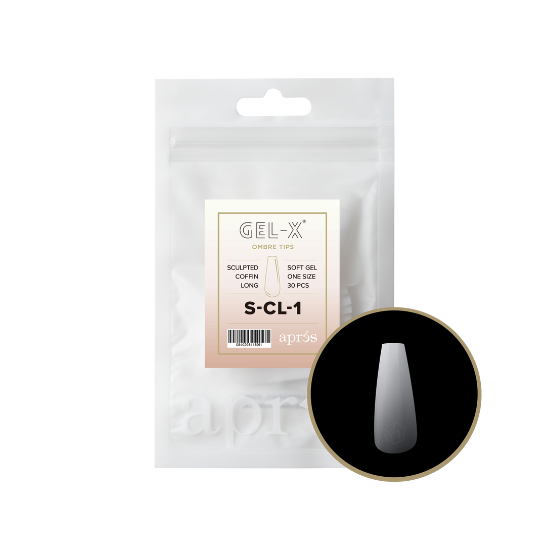 GEL-X® Sculpted Coffin Long Refill Bag (50pcs)