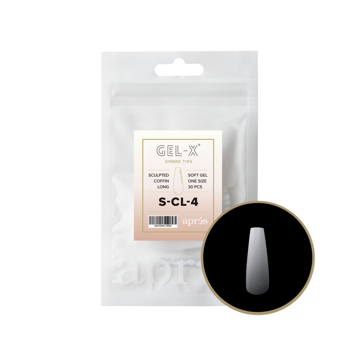 GEL-X® Sculpted Coffin Long Refill Bag (50pcs)