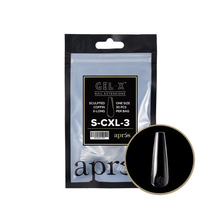 GEL-X® Sculpted Coffin Extra Long Refill Bag (30pcs)