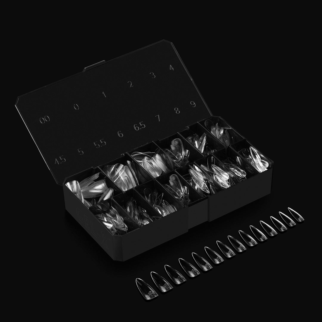 GEL-X® Sculpted Almond Long Box of Tips - Pro (600pcs)