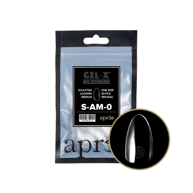 GEL-X® Sculpted Almond Medium Refill Bag (50pcs)