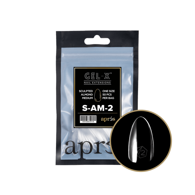 GEL-X® Sculpted Almond Medium Refill Bag (50pcs)