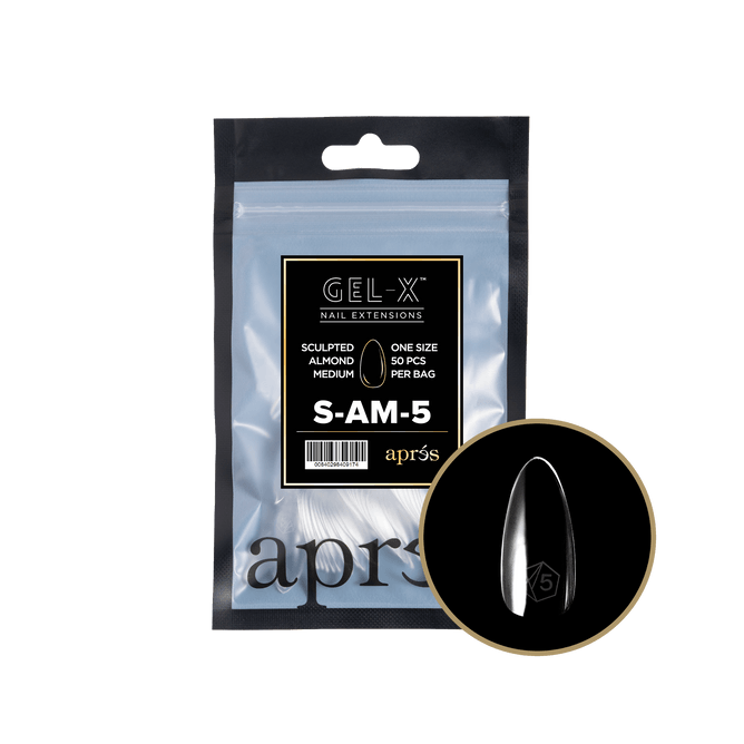 GEL-X® Sculpted Almond Medium Refill Bag (50pcs)