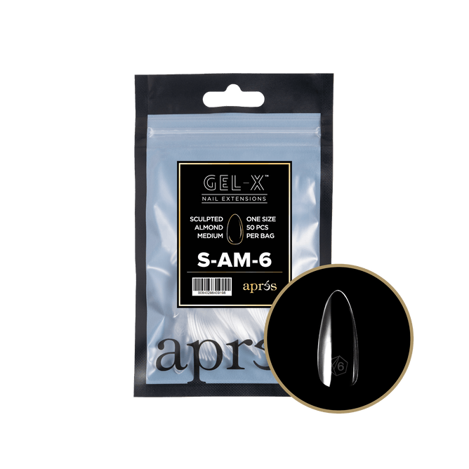 GEL-X® Sculpted Almond Medium Refill Bag (50pcs)
