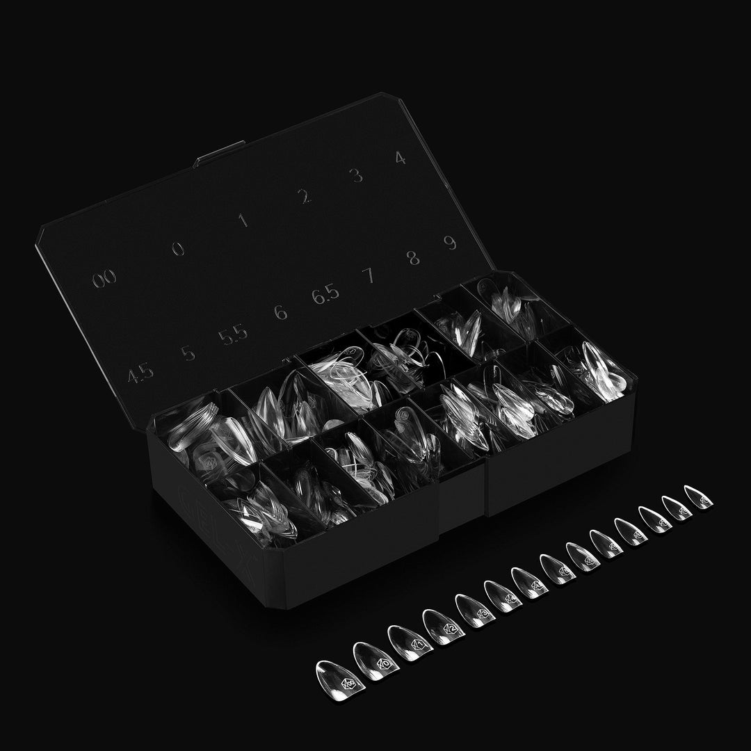 GEL-X® Sculpted Almond Medium Box of Tips - Pro (600pcs)