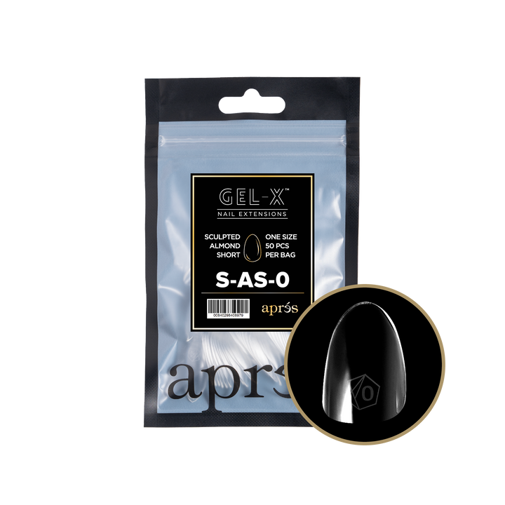 GEL-X® Sculpted Almond Short Refill Bag (50pcs)