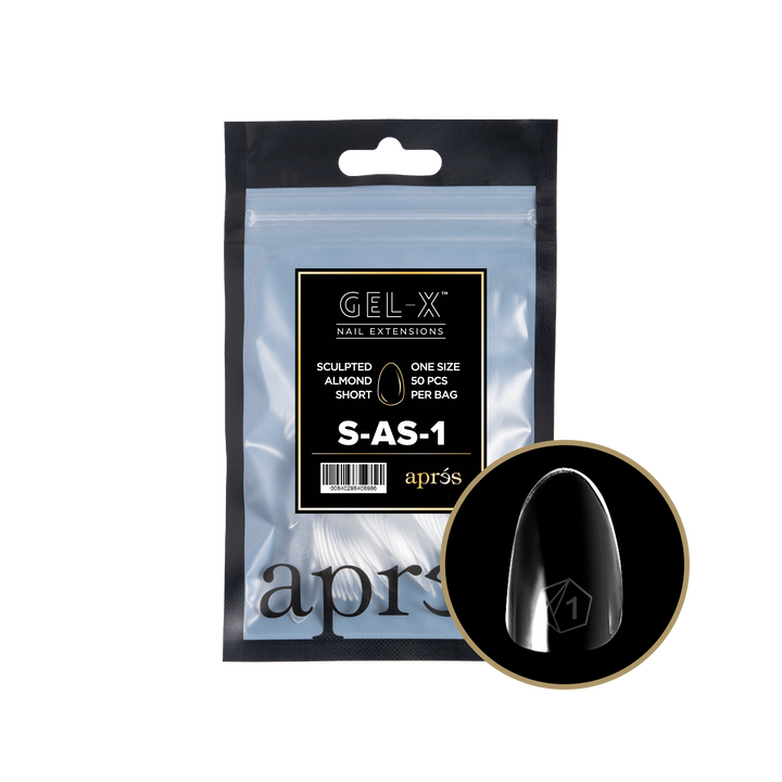 GEL-X® Sculpted Almond Short Refill Bag (50pcs)