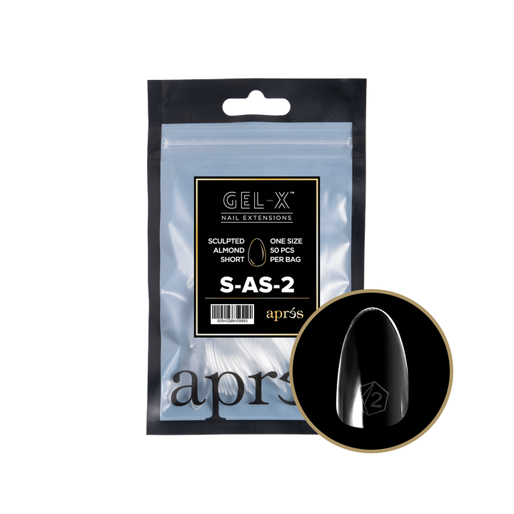 GEL-X® Sculpted Almond Short Refill Bag (50pcs)
