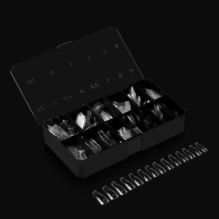 GEL-X® Sculpted Coffin Long Box of Tips - Mini (280pcs)