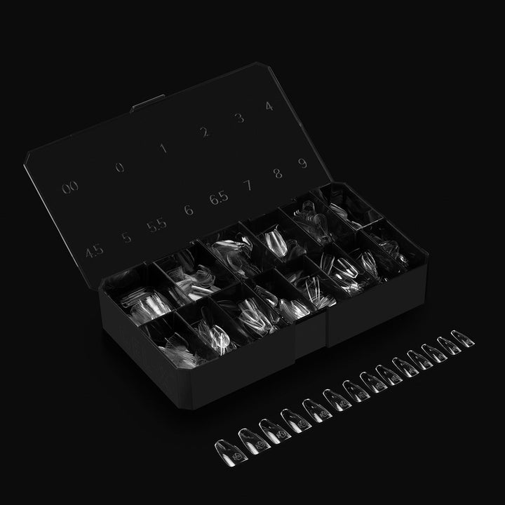 GEL-X® Sculpted Coffin Medium Box of Tips - Mini (280pcs)
