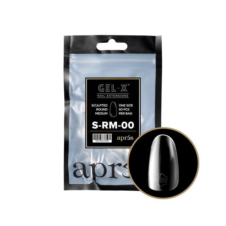 GEL-X® Sculpted Round Medium Refill Bag (50pcs)