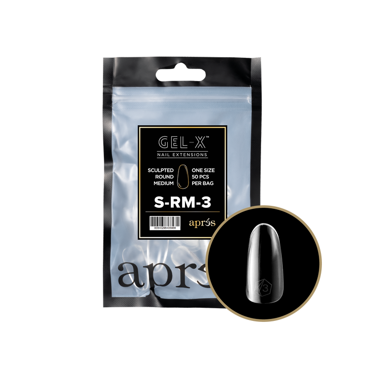 GEL-X® Sculpted Round Medium Refill Bag (50pcs)
