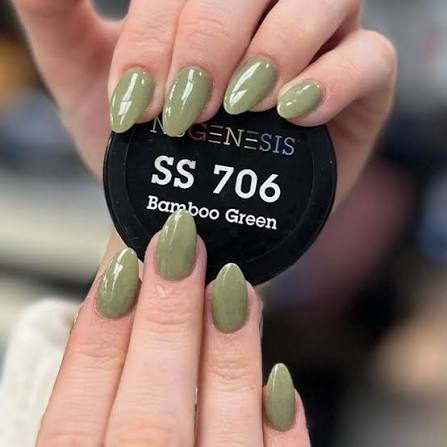 NuGenesis Dipping Powder 2oz - SS706 Bamboo Green (view 2)