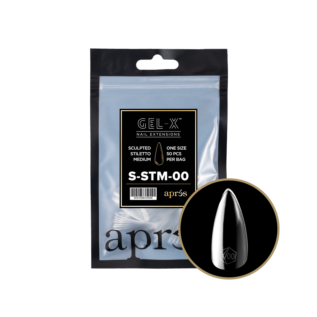 GEL-X® 雕刻细高跟中号补充装（50片）