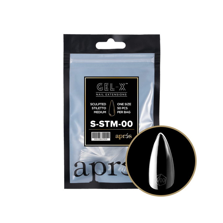 GEL-X® 雕刻细高跟中号补充装（50片）