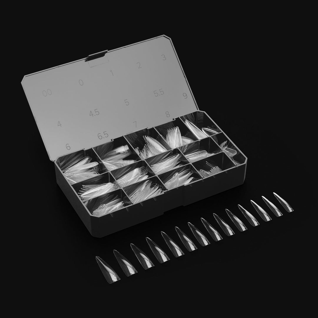 Hộp Móng Giả Gel-X® Sculpted Stiletto Extra Extra Long – Pro (420 móng)
