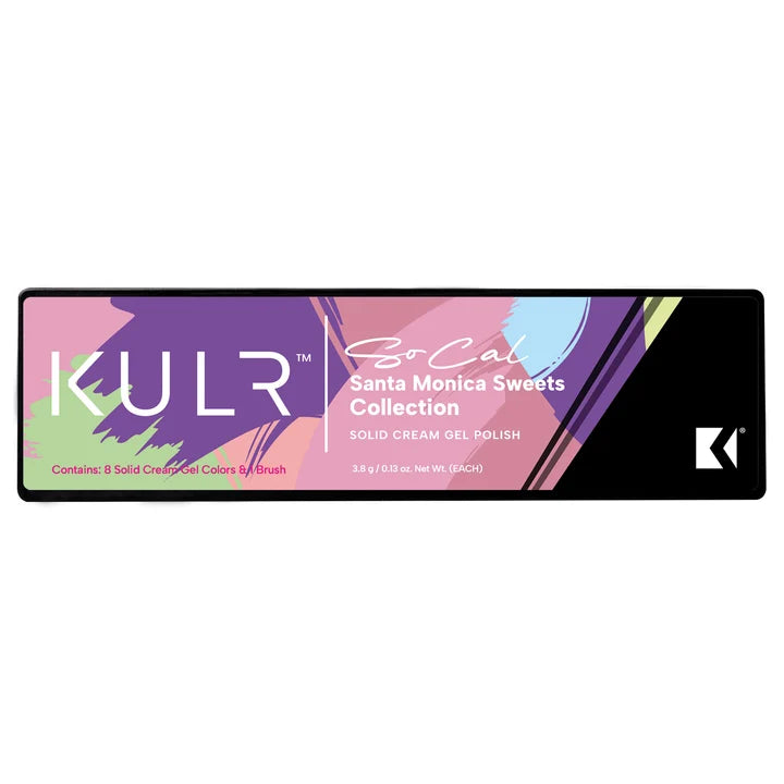 Kupa Kulr Cream Gel Polish Palette - Santa Monica Sweets Collection
