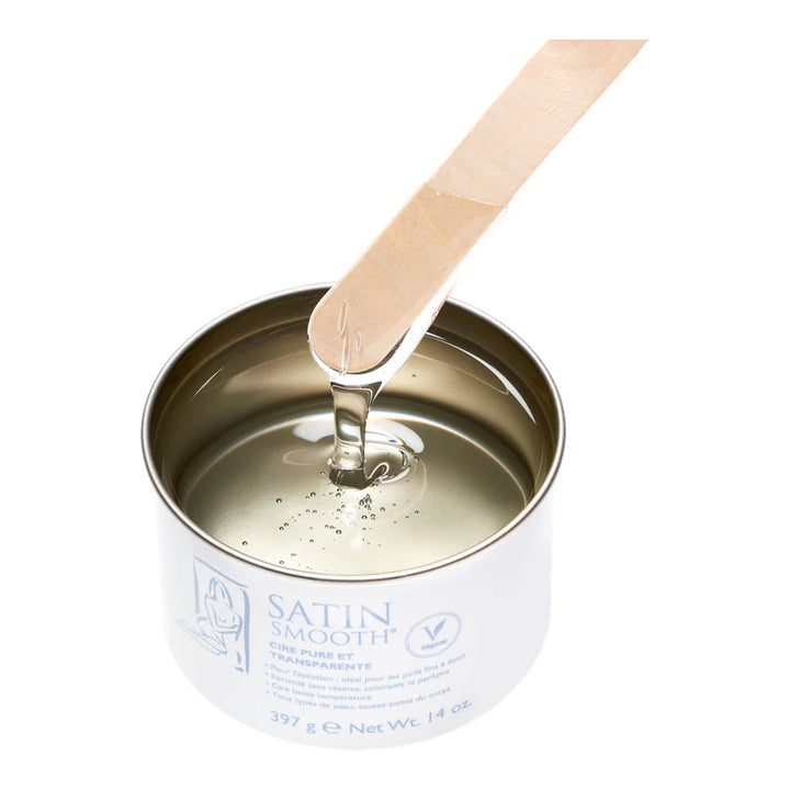 Satin Smooth Pure Clear Wax 14 oz