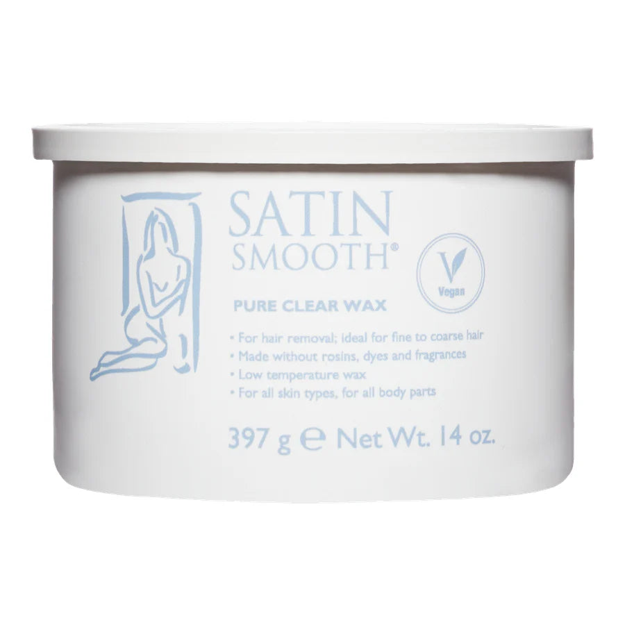 Satin Smooth Pure Clear Wax 14 oz
