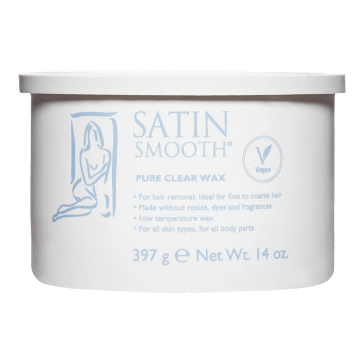 Satin Smooth Pure Clear Wax 14 oz