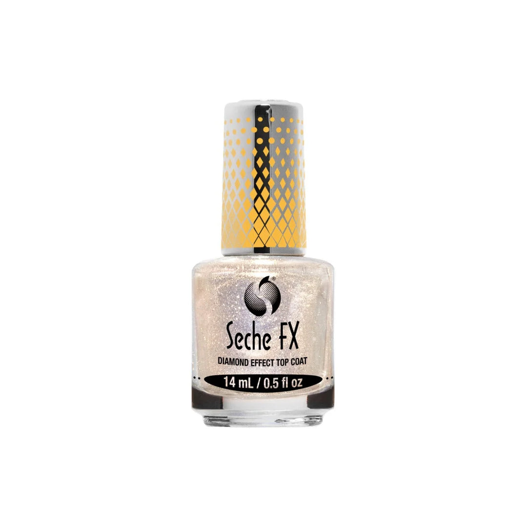 Seche Vite Seche FX Diamond Effect Top Coat - Gold - Gel Top Coat