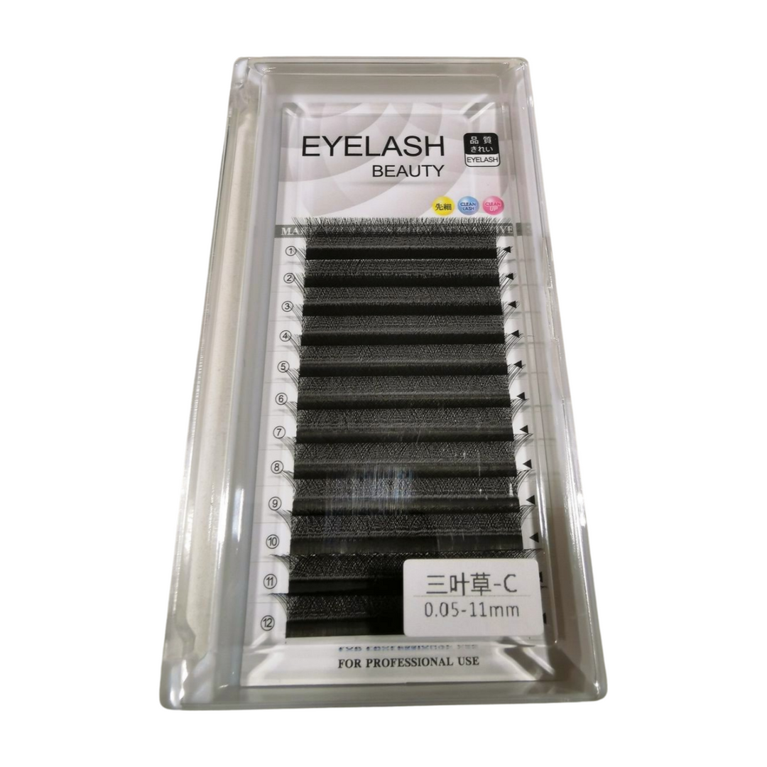 TM Eyelashes 三叶草C- 0.05 - 11mm - Eyelash Extensions