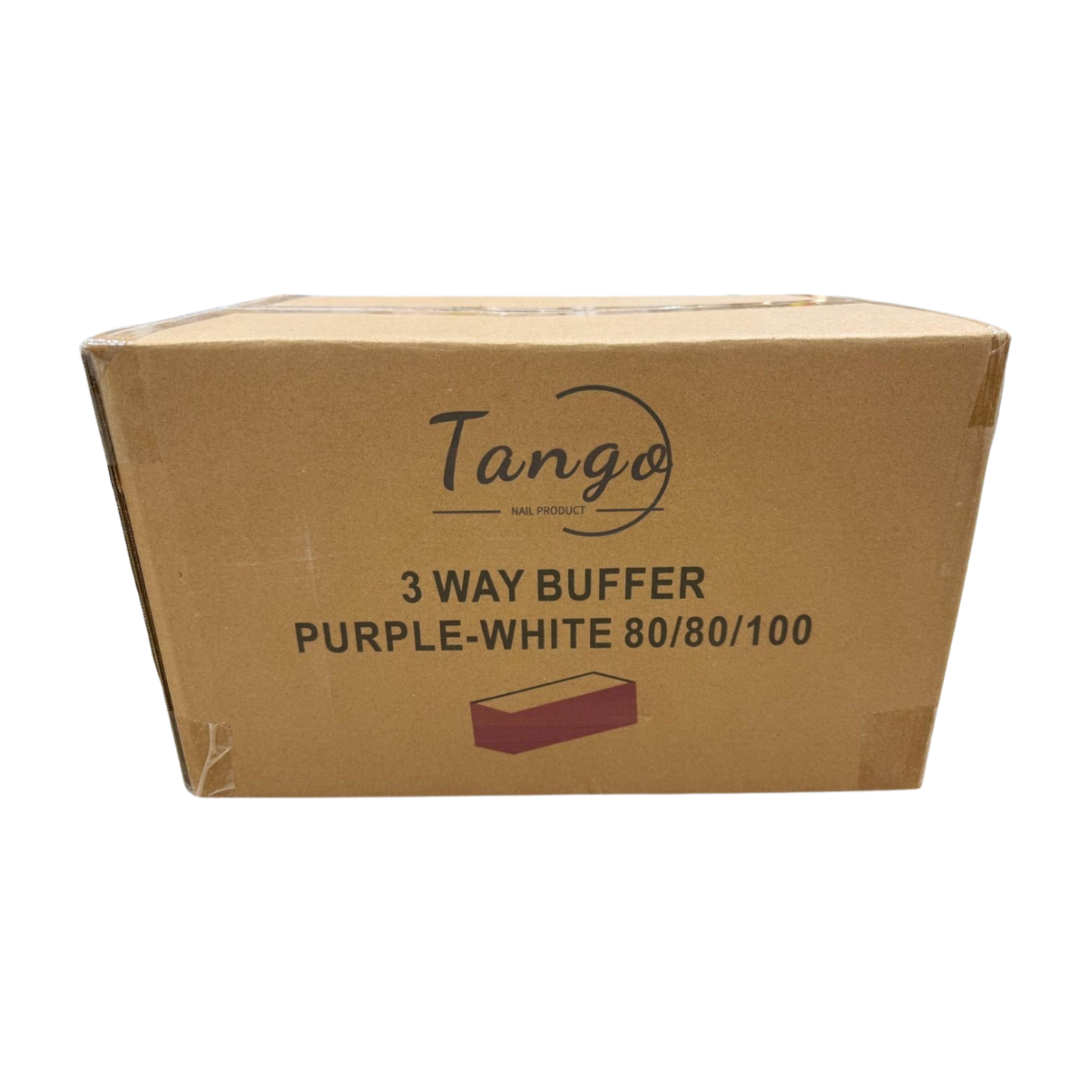Tango Purple 3Way Buffer 80/80/100 500pcs/Case – M1 Nail & Beauty Supply