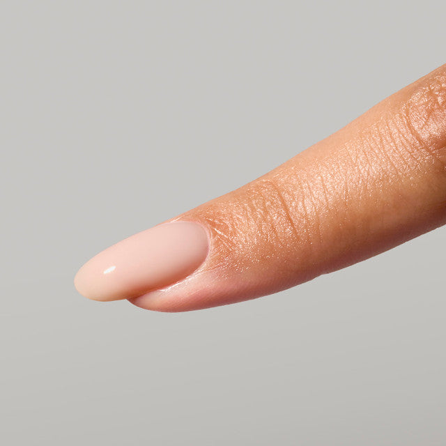The GelBottle Fibre BIAB 19 on a nail
