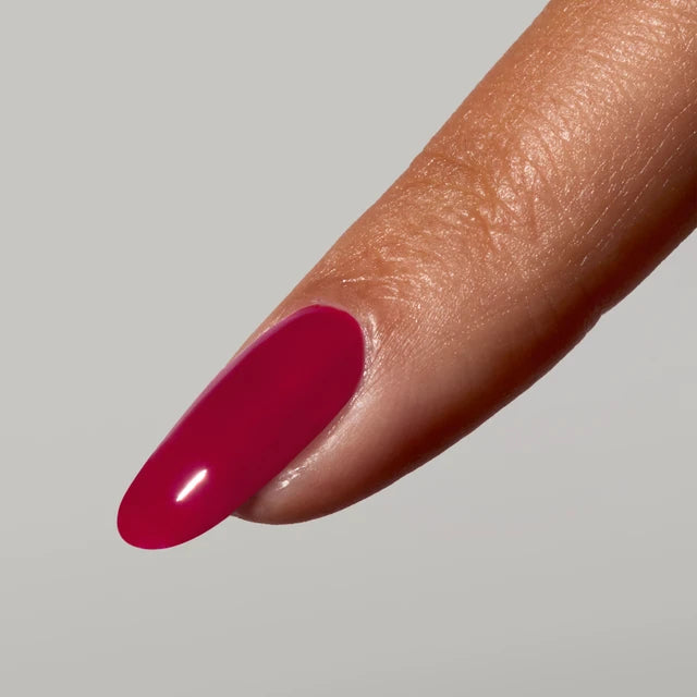 The GelBottle Gel Polish Do Not Disturb on a nail