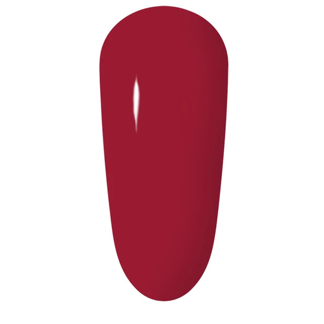 The GelBottle Gel Polish Do Not Disturb colour swatch: rich oxblood red
