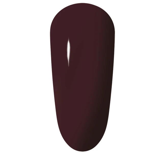 The GelBottle Gel Polish Empire colour swatch: ultra-dark espresso brown