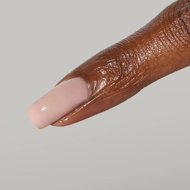 The GelBottle Hard BIAB Blush on a nail