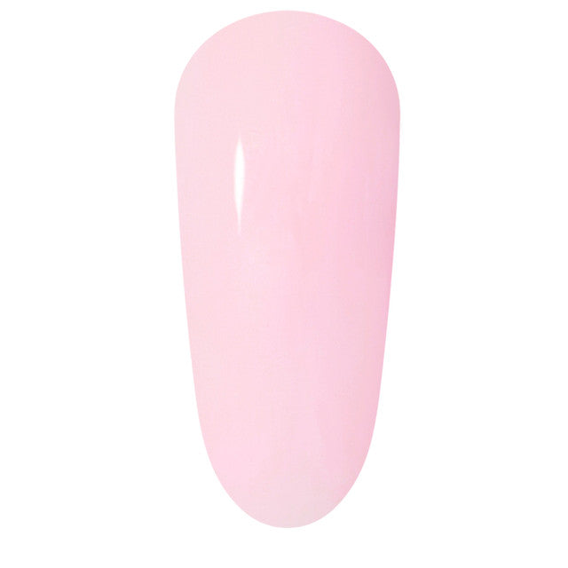 The GelBottle Hard BIAB Blush colour swatch: sheer baby pink
