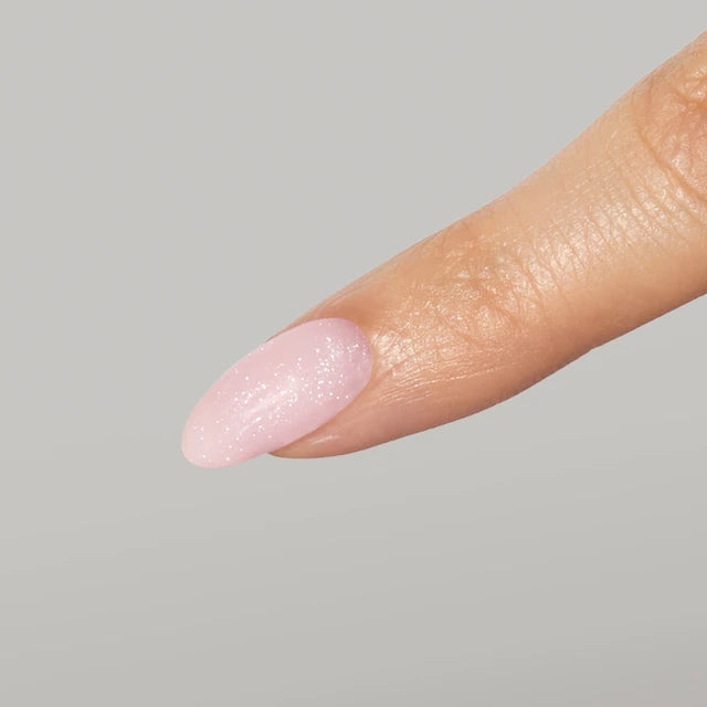 The GelBottle Hard BIAB Bubble on a nail