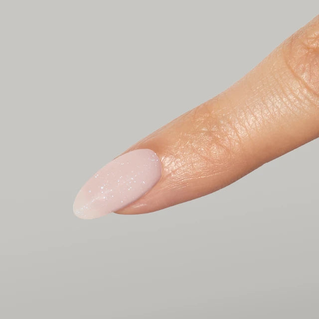 The GelBottle Hard BIAB Luna on a nail