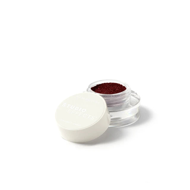 The GelBottle Ruby Chrome Pigment pot of chrome powder