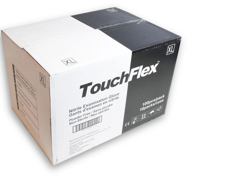 Găng tay Nitrile Touch Flex màu đen 10 hộp/thùng