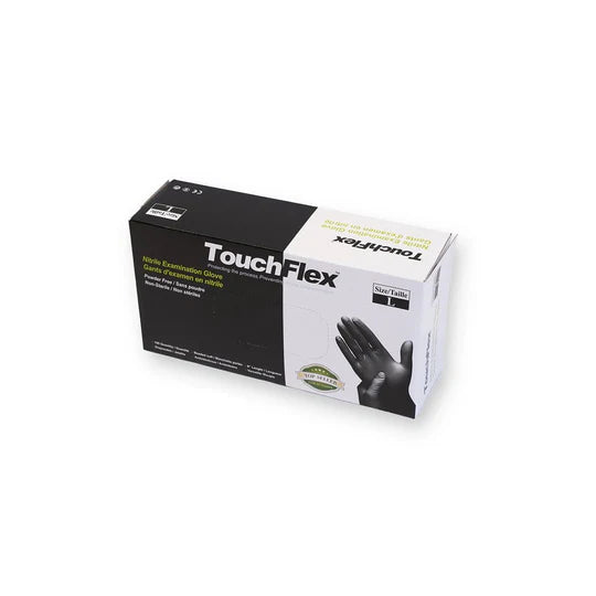 TouchFlex 黑色丁腈手套
