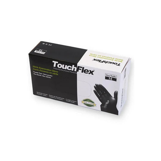 TouchFlex 黑色丁腈手套