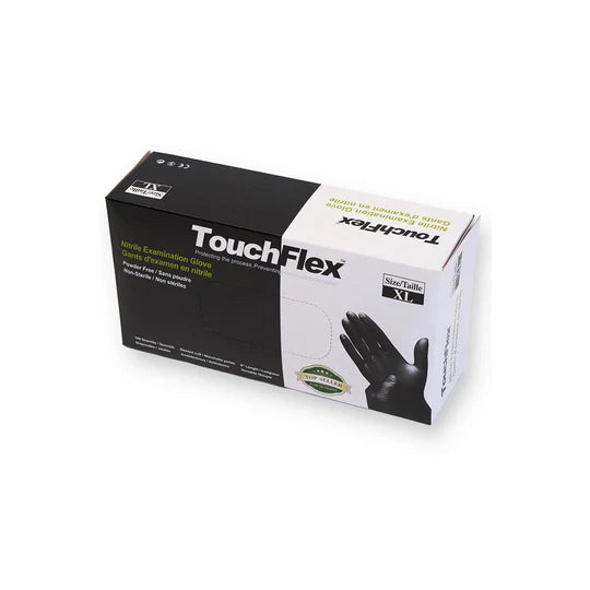 TouchFlex 黑色丁腈手套