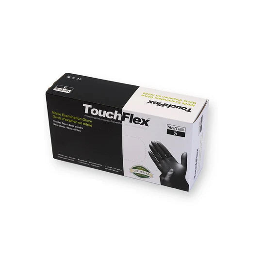 TouchFlex 黑色丁腈手套