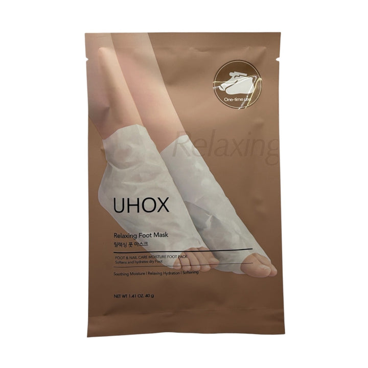 Uhox Relaxing Collagen Foot Mask 1pr