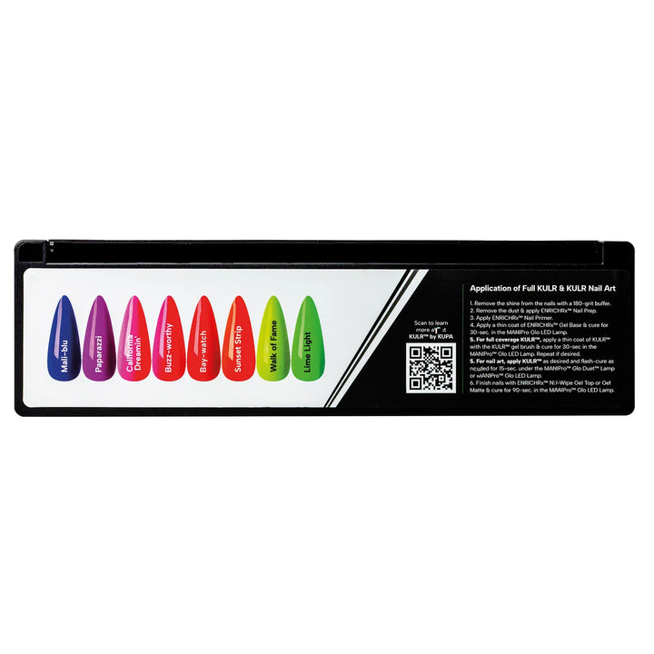 Kupa Kulr Cream Gel Polish Palette - Venice Afternoon Collection (view 5)